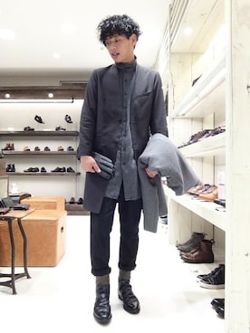 ＫＯＪＩＭＡＴＥＰＰＥＩさん（メンズ・175cm）の冬コーディネート