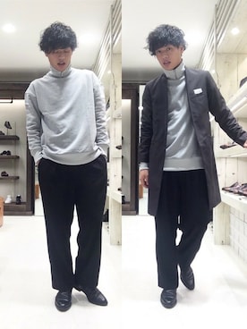 ＫＯＪＩＭＡＴＥＰＰＥＩさん（メンズ・175cm）の冬コーディネート