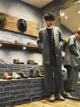 ＫＯＪＩＭＡＴＥＰＰＥＩさん（メンズ・175cm）の秋コーディネート