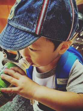 「こども ビームス（コドモビームス）のアイテム」を使った、coffeemilk.gucciさん（メンズ・171cm）の秋コーディネート