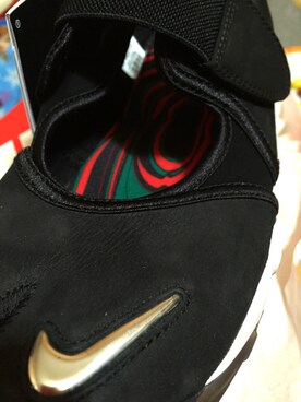 「NIKE（ナイキ）のNIKE AIR RIFT ANNIVERSARY QS【SP】（スニーカー、ブラック系）」を使った、coffeemilk.gucciさん（メンズ・171cm）の夏コーディネート