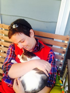 「アイテム（ベスト、レッド系）」を使った、Vicarious Shopperさん（レディース・160cm）の秋コーディネート