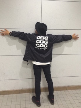 「Dr. Martens（ドクターマーチン）のDr.Martens (ドクターマーチン)/1461 3EYE GIBSON SHOES（その他シューズ）」を使った、バートさん（メンズ・174cm）の秋コーディネート