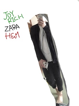 「JOYRICH」｜「アイテム（ブルゾン）」を使った、Sさん（メンズ・182cm）の春コーディネート