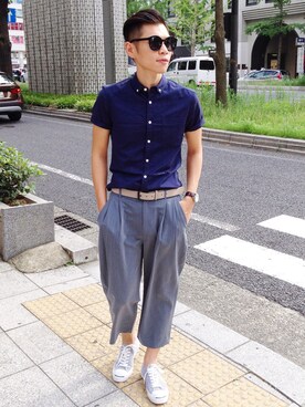 「coordinate」｜Visさん（メンズ・181cm）の夏コーディネート