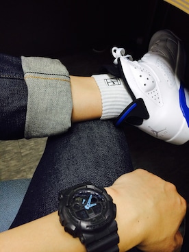 「Jordan」｜「アイテム（その他シューズ）」を使った、임경필さん（メンズ・175cm）の秋コーディネート