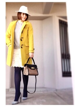 ダッフルコートを使った ワーキングマザー の人気ファッションコーディネート Wear