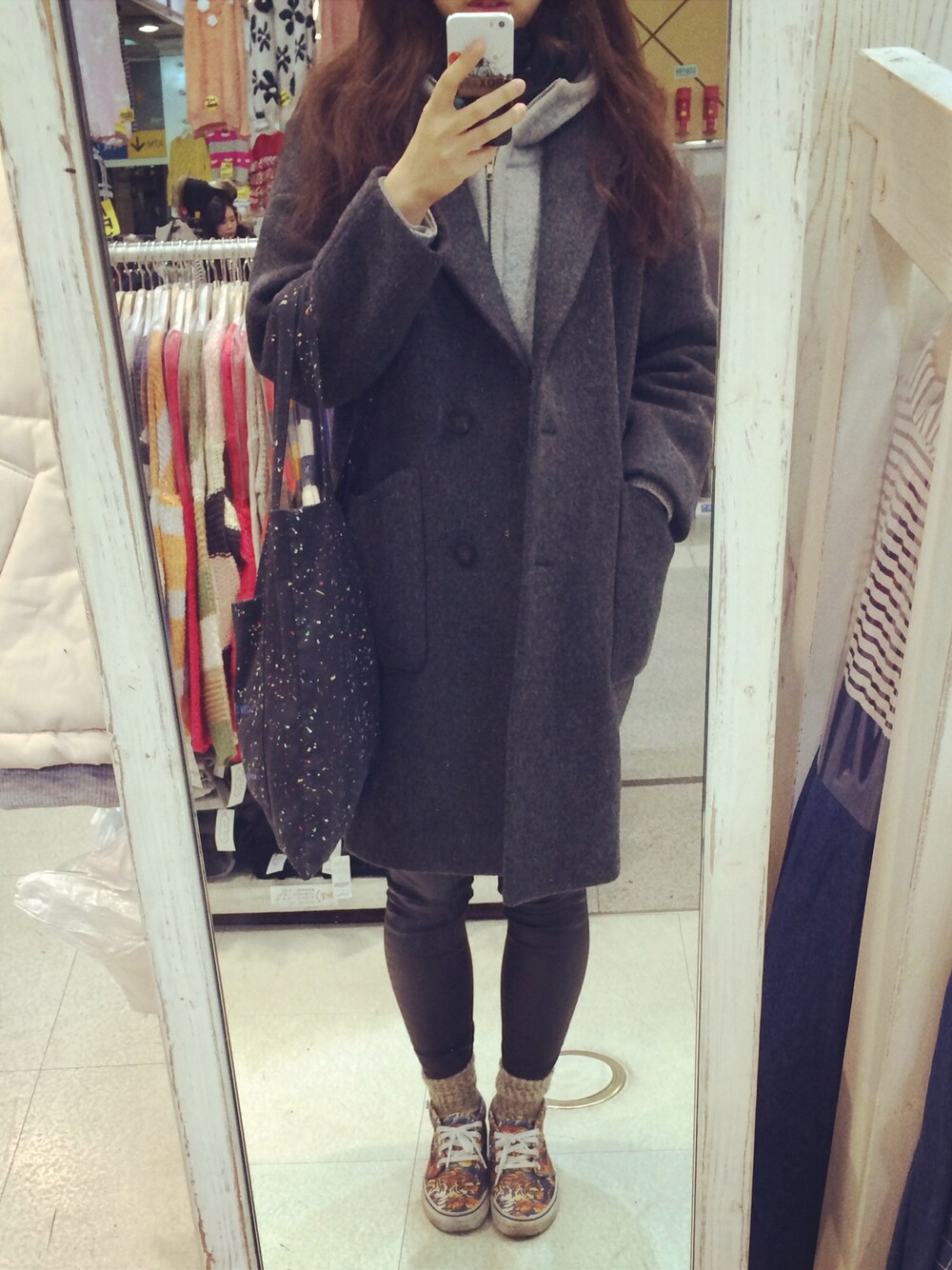 「KENZO、OPENING CEREMONY、luckychouette」｜「KENZOの【KENZO×VANS】Round5（スニーカー、その他）」を使った、helloimyshさん（レディース・174cm）の夏コーディネートの1枚目の写真
