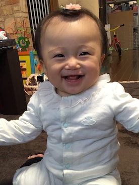 「TOCCA BEAUTY（トッカビューティー）のアイテム」を使った、🚙むっちゃん兄妹🚓さん（キッズ・90cm）の秋コーディネート