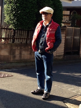 近藤　昌さん（メンズ・172cm）の春コーディネート