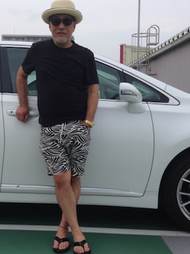 近藤　昌さん（メンズ・172cm）の夏コーディネート