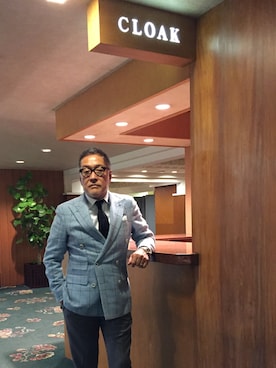 近藤　昌さん（メンズ・172cm）の冬コーディネート