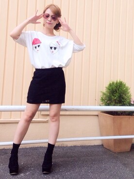 荒瀬 香織さん（レディース・155cm）の夏コーディネート