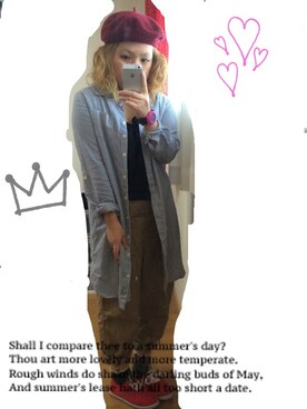 ゆいべさんのコーディネート