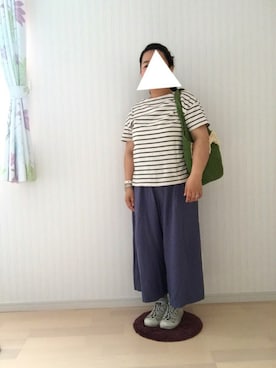 「acca（アッカ）のアイテム」を使った、はななさん（レディース・150cm）の夏コーディネート