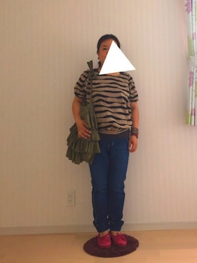 「malla（マーラ）のアイテム」を使った、はななさん（レディース・150cm）の秋コーディネート