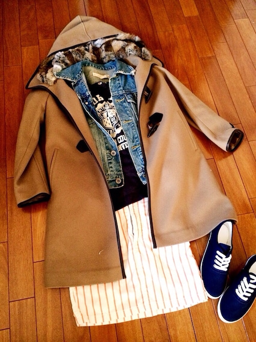 BEAUTY&YOUTH　メルトン　ファーフード　ライナー付き　コート BEAUTY&YOUTH UNITED ARROWS（ビューティーアンドユース