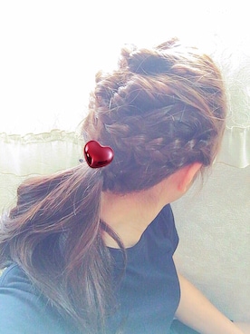 「hairarrange」｜マ ミさん（レディース・157cm）の夏コーディネート