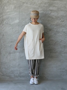 「スウェットワンピース」｜ambience-asumiさん（レディース・159cm）の冬コーディネート