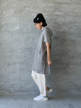 「スタンスミス」｜ambience-asumiさん（レディース・159cm）の春コーディネート