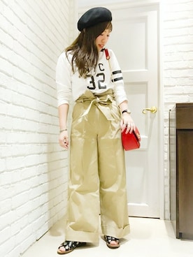 権田 彩弓さん(レディース・157cm)の冬コーディネート