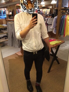 「grenson」｜艾迪さん（メンズ・173cm）の春コーディネート