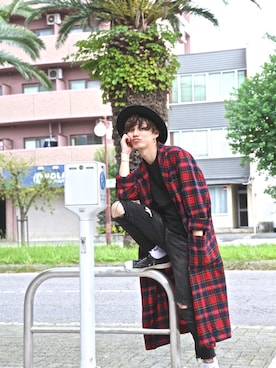 「CONVERSE（コンバース）のアイテム（その他）」を使った、MANYさん（メンズ・172cm）の秋コーディネート