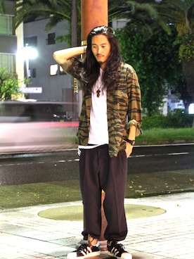 「TATRAS CONCEPT STORE（タトラスコンセプトストア）のアイテム」を使った、MANYさん（メンズ・175cm）の秋コーディネート