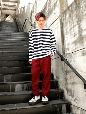 MANYさん（メンズ・172cm）の春コーディネート