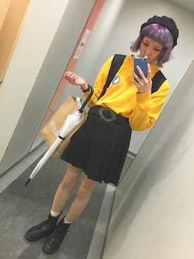 「used mix」｜「アイテム（その他）」を使った、えのき🍄さん（レディース・166cm）の秋コーディネート