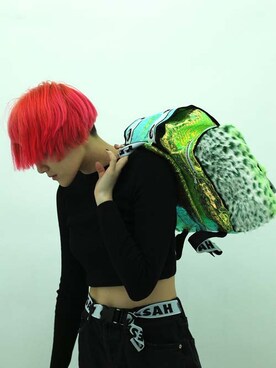 「 バックパック」｜YESAHさん（レディース・165cm）の秋コーディネート
