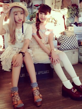 唐ayaさん（レディース・163cm）の夏コーディネート