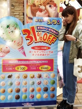 「AS KNOW AS」｜「アイテム（ブルゾン）」を使った、唐ayaさん（レディース・163cm）の夏コーディネート