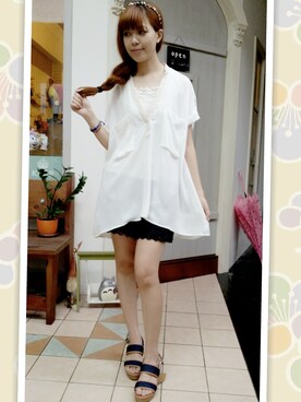 唐ayaさん（レディース・163cm）の夏コーディネート