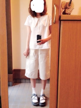 ふかみさん（レディース・158cm）の夏コーディネート
