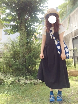 「Bshop（ビショップ）のアイテム」を使った、ふかみさん（レディース・158cm）の夏コーディネート