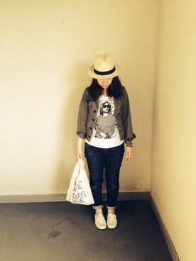 「BEAUTY&YOUTH UNITED ARROWS（ビューティーアンドユースユナイテッドアローズ）のBY ♪SUPERGA CLASSIC スニーカー[MGZ4]（スニーカー、ホワイト系）」を使った、MIKIさん（レディース・160cm）の春コーディネート