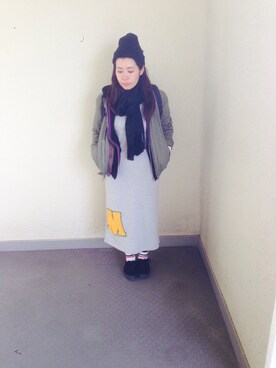 MIKIさん(レディース・160cm)の冬コーディネート
