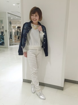 MAKIKO NAKAYAMAさん(レディース・156cm)の春コーディネート