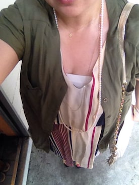 「Arpege（アルページュ）のアイテム」を使った、ettsu☆さん（レディース・150cm）の夏コーディネート