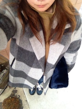 「UNITED ARROWS（ユナイテッドアローズ）のアイテム（リング）」を使った、ettsu☆さん（レディース・150cm）の冬コーディネート