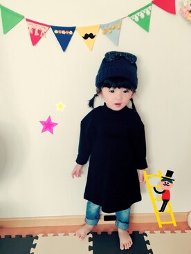 KOHANEmamさん（キッズ・80cm）の秋コーディネート