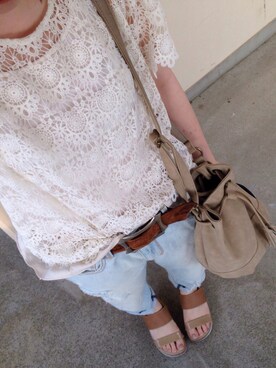 akaneさん（レディース・158cm）の夏コーディネート