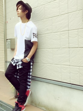 山田ジェームス武@じぇーむす【YJT】さんのコーディネート