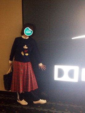 「keisuke kanda（ケイスケカンダ）のアイテム（スカート）」を使った、みぃ☆さん（レディース・155cm）の秋コーディネート
