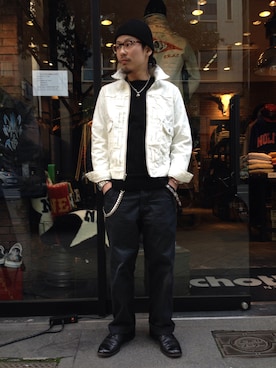 Junpeiさん(メンズ・166cm)の冬コーディネート