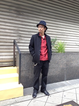 Junpeiさん（メンズ・166cm）の冬コーディネート