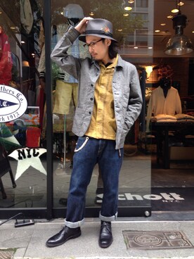 Junpeiさん（メンズ・166cm）の春コーディネート