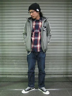 Junpeiさん（メンズ・166cm）の冬コーディネート