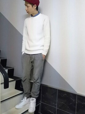 Y.A.a.m.さん（メンズ・174cm）の冬コーディネート